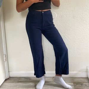Navy blue pants